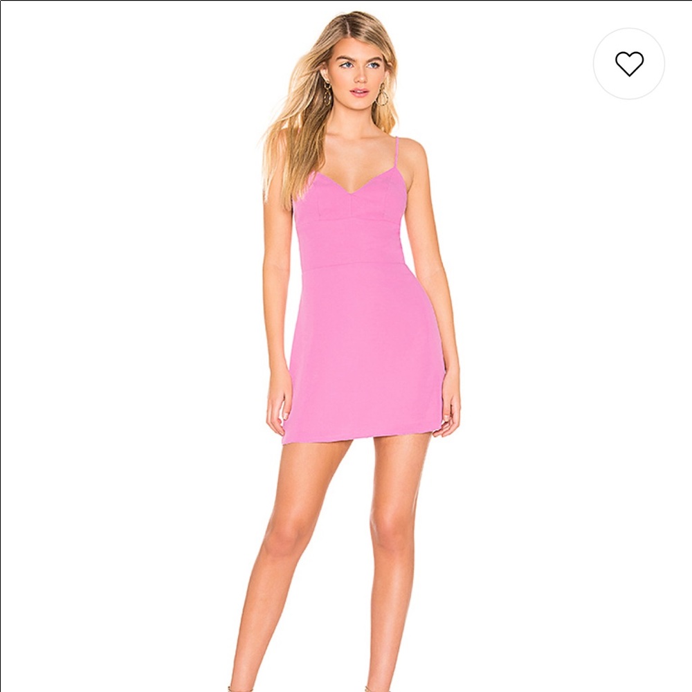 Amanda Uprichard Pink Mini Dress